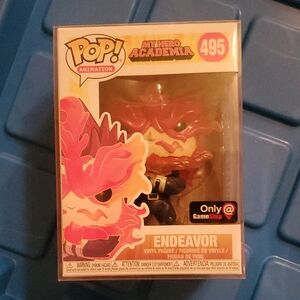 My Hero Academia Endeavor #495 Ganestop Edition Funko Pop